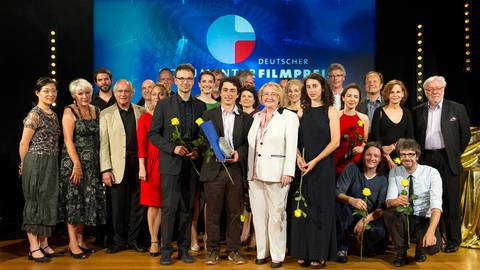 Preisträger und Jury des Deutschen Dokumentarfilmpreises 2013 (Foto: SWR)
