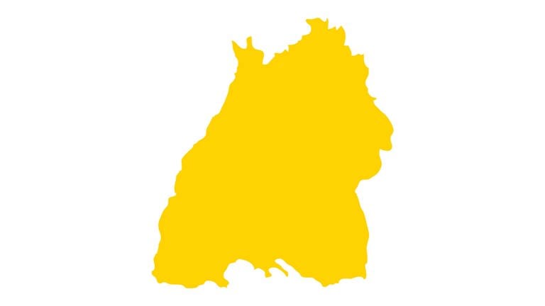 Karte Baden-Württemberg (Foto: SWR)