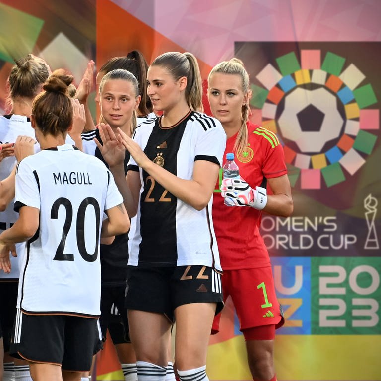 Die deutsche Frauen-WM-Elf startet bei dem Women's World Cup 2023 (Foto: dpa Bildfunk, Picture Alliance)