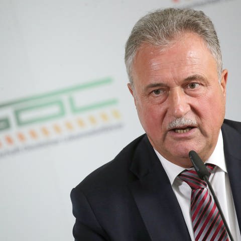 Claus Weselsky, Vorsitzender der Gewerkschaft Deutscher Lokomotivführer (GDL) 