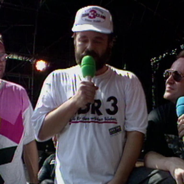 SDR3 Hitparade 1994 mit Thomas Schmidt, Stefan Siller und Matthias Holtmann (Foto: SWR)