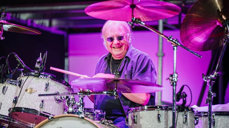 Ian Paice von Deep Purple (Foto: SWR, Ronny Zimmermann/Martin Wyrich)