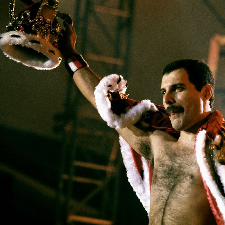 Freddie Mercury von Quen am 1. Mai 1980 (Foto: IMAGO, imago images / Mary Evans)
