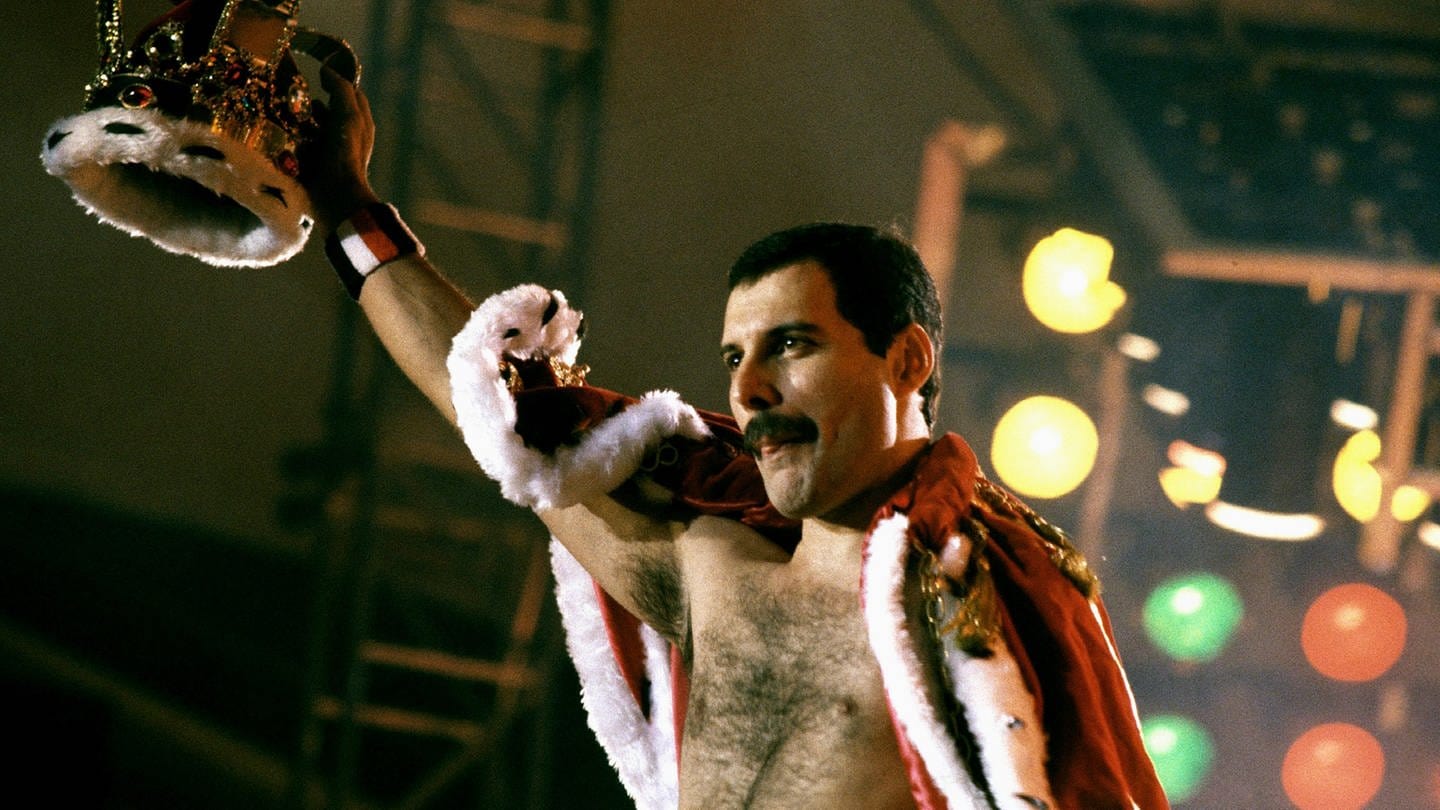 Freddie Mercury von Quen am 1. Mai 1980 (Foto: IMAGO, imago images / Mary Evans)