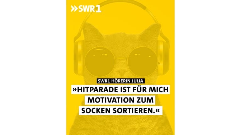 SWR1 Hörerin Julia - "Hitparade ist für mich motivation zum Socken sortieren." (Foto: SWR)