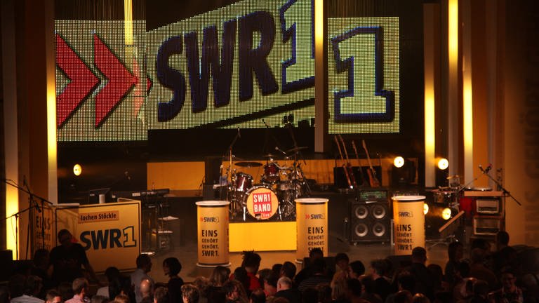 Die SWR1 Bühne im Gustav-Siegle-Haus (Foto: SWR, SWR1 - Stefan Orth)