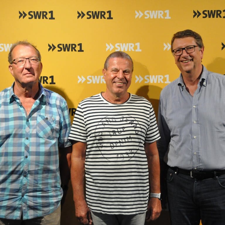 Die SWR1 Hitparaden-Macher Jürgen Rathfelder, Hans-Peter Archner und Christoph Mohr (Foto: SWR)