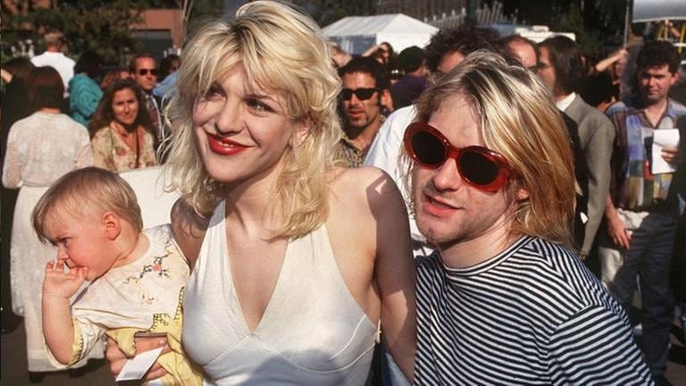 Kurt Cobain mit Familie (Foto: picture-alliance / dpa, picture-alliance / dpa - Marcel Noecker)