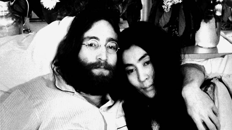 Das Paar John Lennon und Yoko Ono (Foto: picture-alliance / Reportdienste, Picture Alliance)