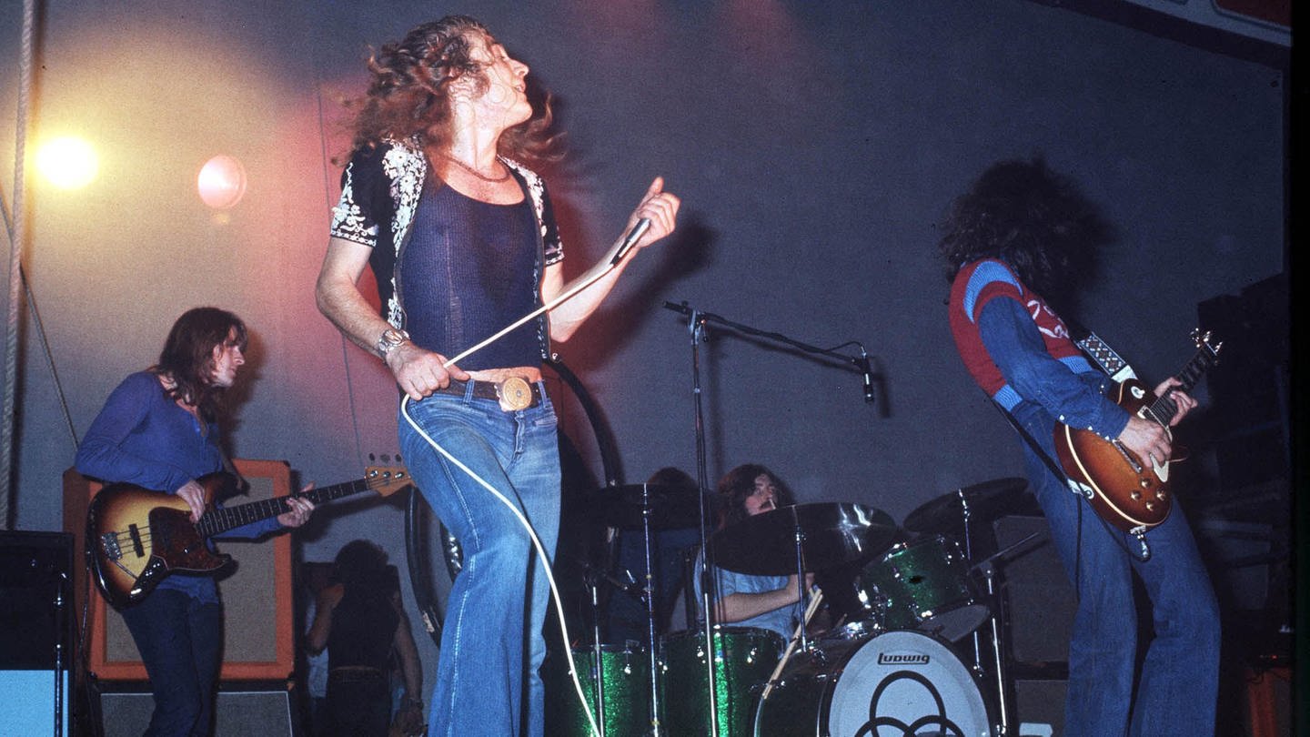 Led Zeppelin bei einem Konzert 1971 (Foto: picture-alliance / Reportdienste, Picture Alliance)