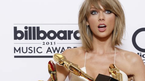 Taylor Swift bei der Preisverleihung der Billboard Music Awards (Foto: picture-alliance / Reportdienste, Picture Alliance)