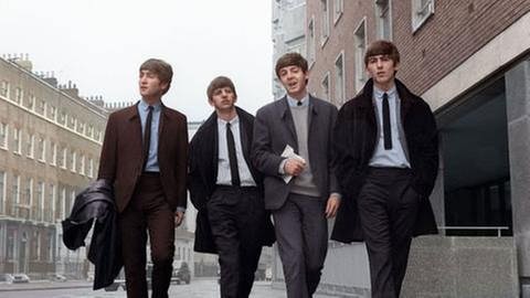 Beatles, Außerhalb des Hotels President (Foto: © Apple Corps Ltd -)