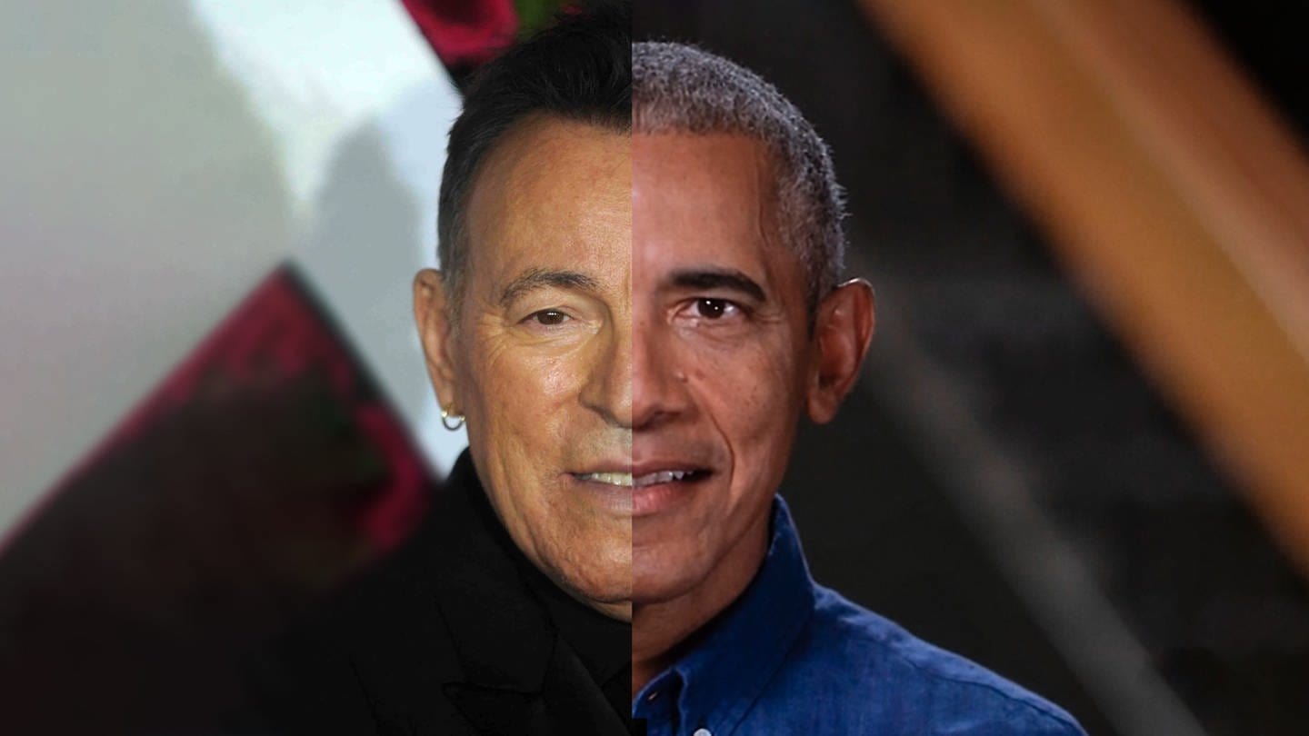 Bruce Springsteen und Barack Obama