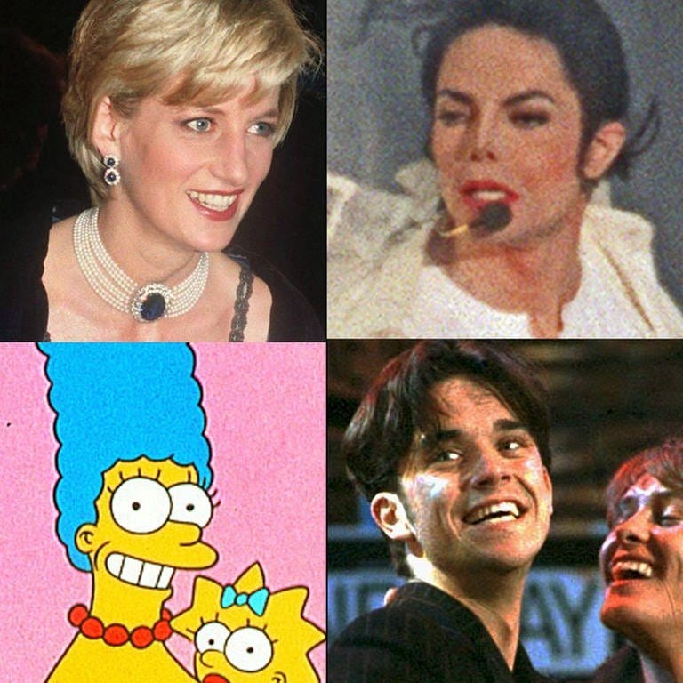 Die 90er - Guildo Horn, die Simpsons, Lady Di, Michael Jackson, Fredi Bobic, Take That. Das SWR1 Quiz: Was wissen Sie noch aus den 90ern? (Foto: picture-alliance / Reportdienste, Picture Alliance)