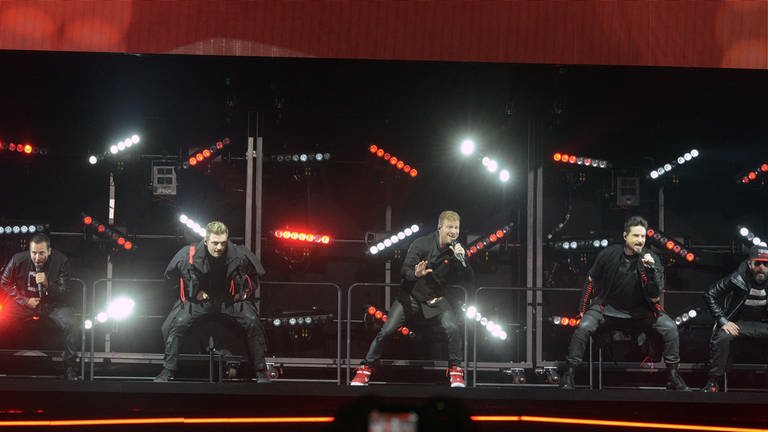Die Backstreet Boys in der SAP-Arena in Mannheim (Foto: SWR)