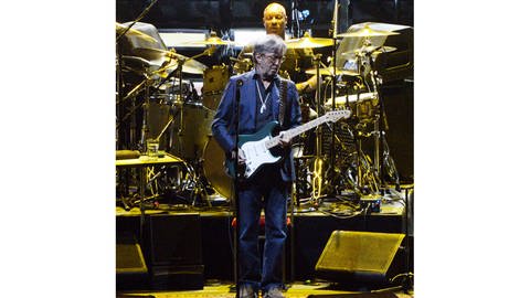 Eric Clapton am 8.6.2019 in der SAP Arena in Mannheim (Foto: SWR, Foto: Willi Kuper)