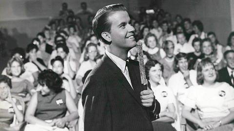 Dick Clark als junger Mann vor einem Publikum (Foto: picture-alliance / Reportdienste, Picture Alliance)