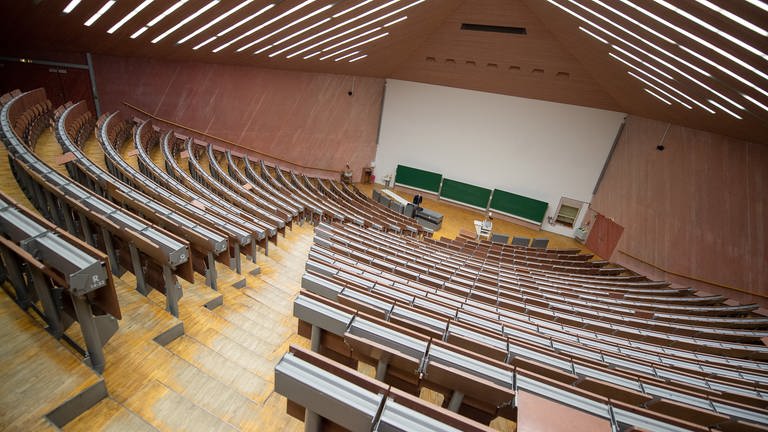 Stuttgart: Ein Hörsaal der Universität Stuttgart. (Foto: picture-alliance / Reportdienste, Picture Alliance)