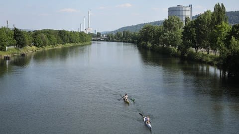 Neckar in Stuttgart