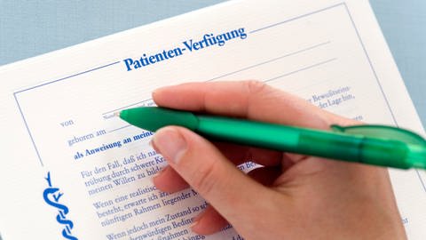 Patientenverfügung (Foto: picture-alliance / Reportdienste, Kirsten Nijhof)
