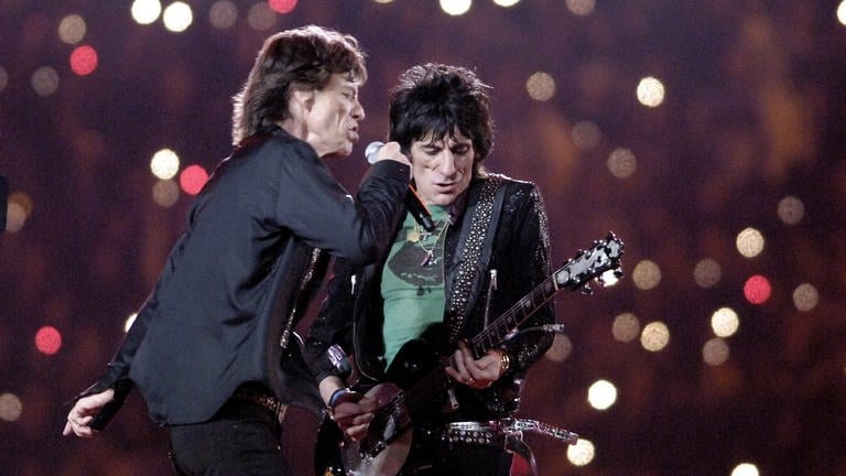 Rolling Stones Super Bowl Halbzeitshow 2006 (Foto: picture-alliance / Reportdienste, Rhona Wise)