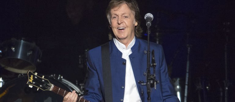 Paul McCartney auf der Bühne in Tampa (Foto: picture-alliance / Reportdienste, Scott Audette)