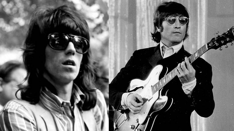 Keith Richards und John Lennon (Foto: IMAGO, ZUMA Press)