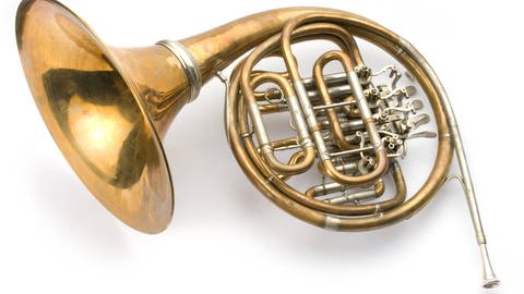 Horn Blechblasinstrument (Foto: IMAGO,  Bildnummer: 0256845226, IMAGO / Design Pics)