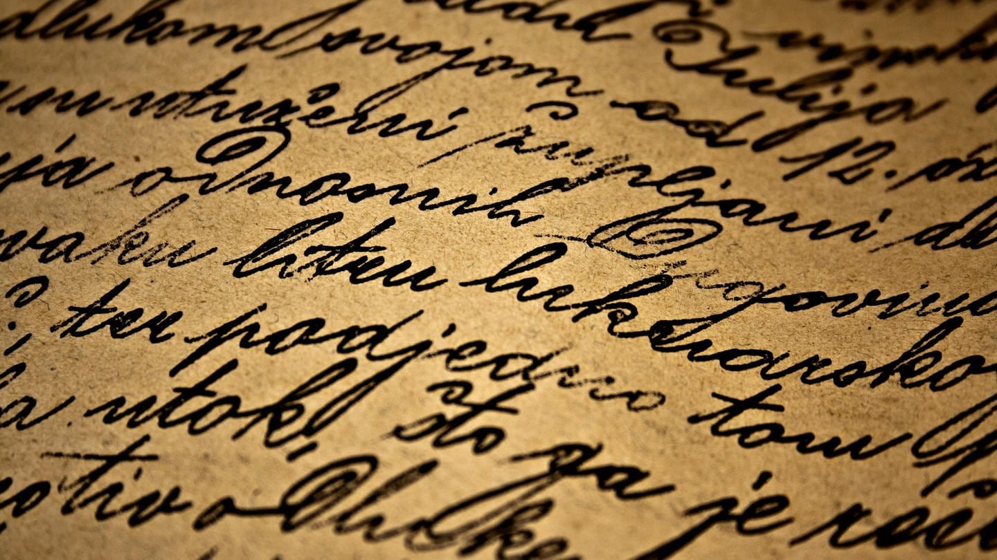 Alte Handschrift (Foto: picture-alliance / Reportdienste, Daniel Radicevic)