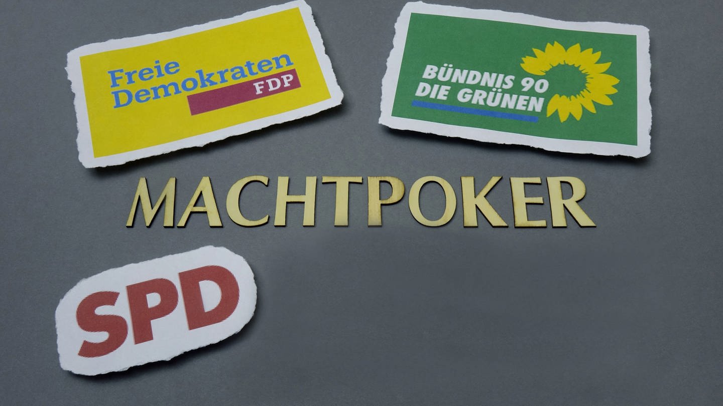 Folgt nach dem Sondierungspoker der Koaltionspoker zwischen SPD, FDP und den Grünen? (Foto: dpa Bildfunk, Picture Alliance)