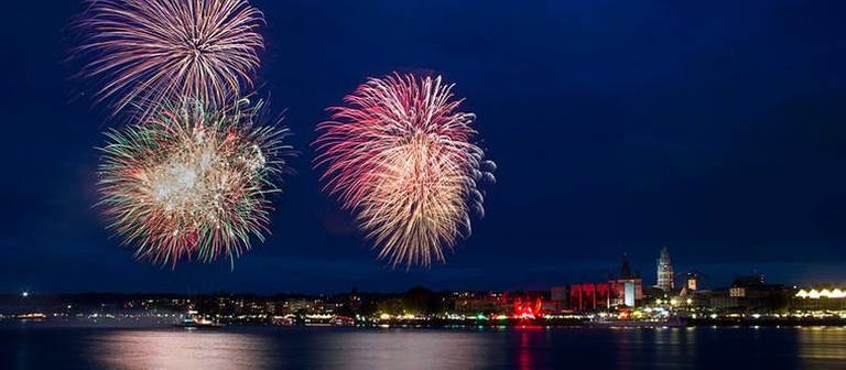 Feuerwerk beim Mainzer Johannisfest (Foto: SWR, SWR1 - S. Waldmannstetter)