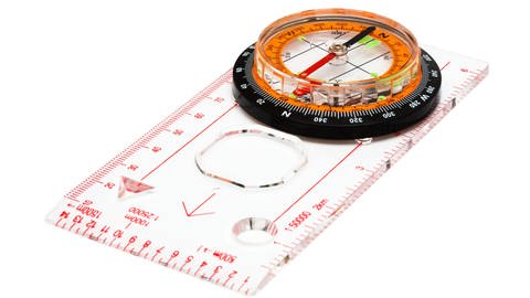 Lineal-Kompass (Foto: Colourbox)
