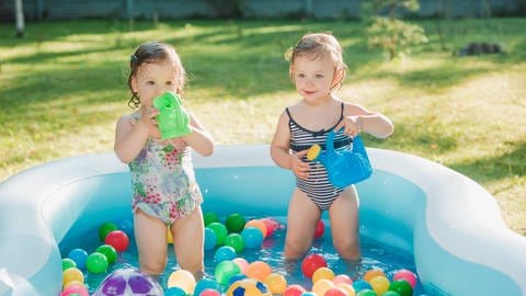Pool für kleine Kinder (Foto: picture-alliance / Reportdienste, Panther Media)