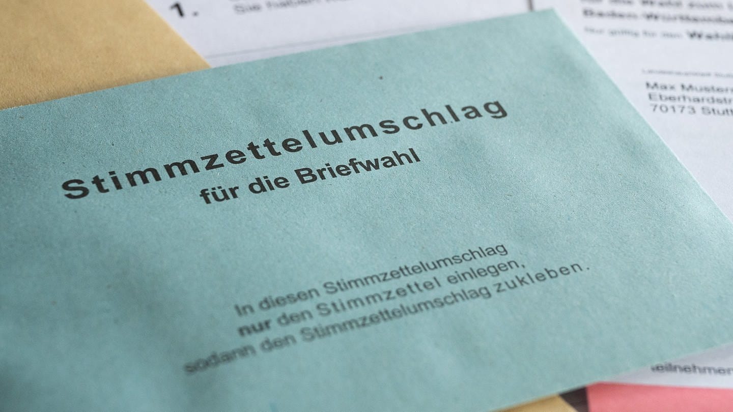 Briefwahlunterlagen (Foto: picture-alliance / Reportdienste, Sebastian Gollnow)