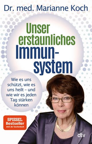 Cover: Marianne Koch - Unser erstaunliches Immunsystem (Foto: dtv Verlagsgesellschaft mbH & Co. KG, München)