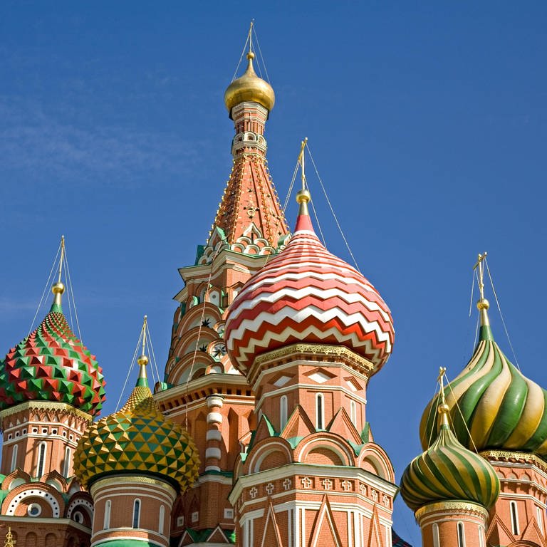 Basilius Kathedrale Moskau (Foto: dpa Bildfunk, Picture Alliance)