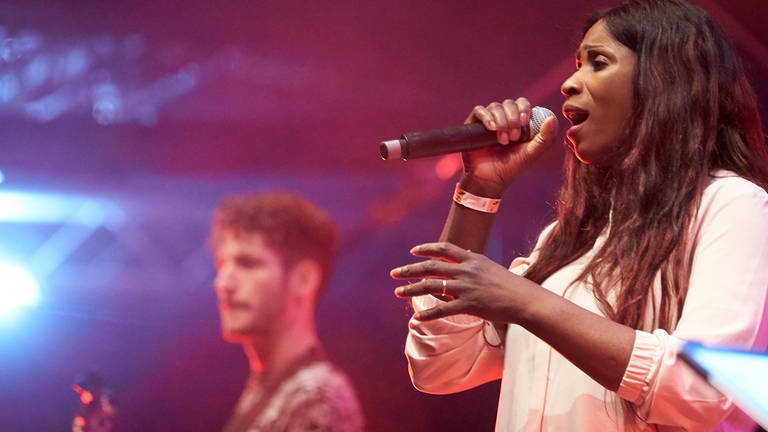 Koblenz: Die senegalesische Rapperin Sister Fa tritt beim Weltmusikfestival Horizonte 2018 (Foto: dpa Bildfunk, Picture Alliance Thomas Frey)