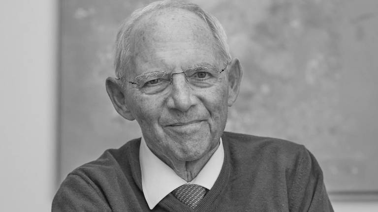 26. Dezember: Der früherer Bundestagspräsident Wolfgang Schäuble ist gestorben.  (Foto: dpa Bildfunk, Picture Alliance)