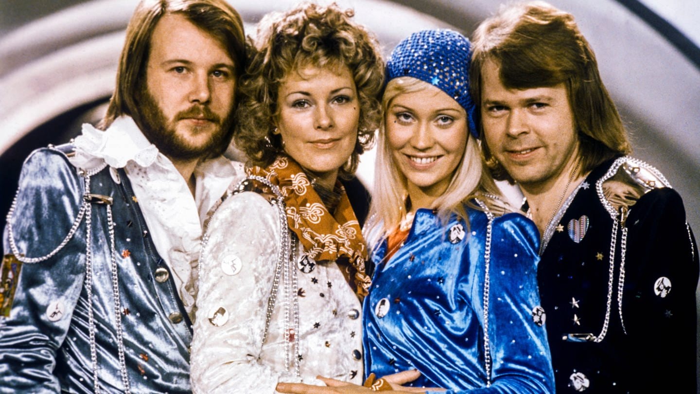 Die schwedische Band ABBA 1974 | Vor 50 Jahren: 