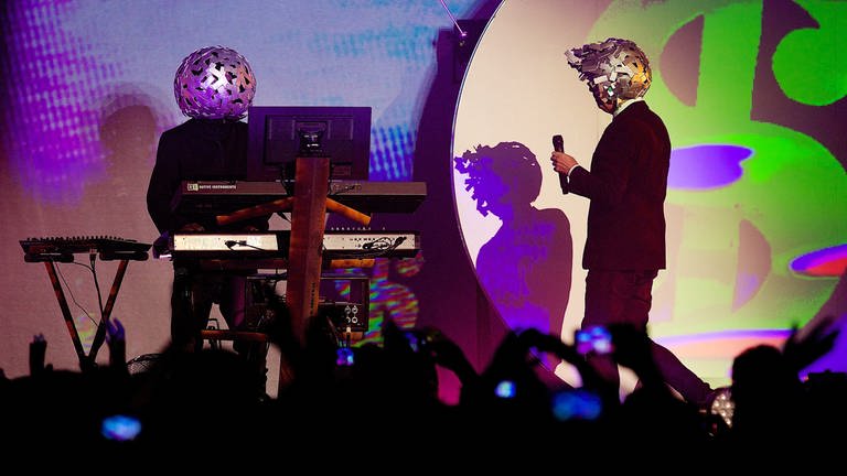 Elektro-Pop Duo Pet Shop Boys Auftritt beim "Summer In The City" Mainz 2017 (Foto: dpa Bildfunk, Picture Alliance Erwin Elsner)
