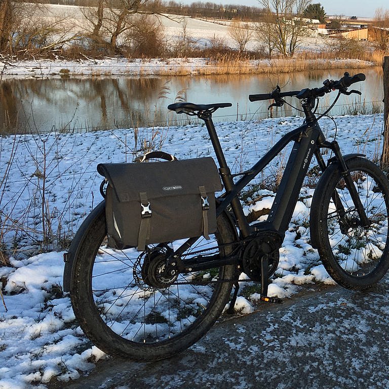 Fahrrad-Fahren im Winter (Foto: SWR, T. Güntner)