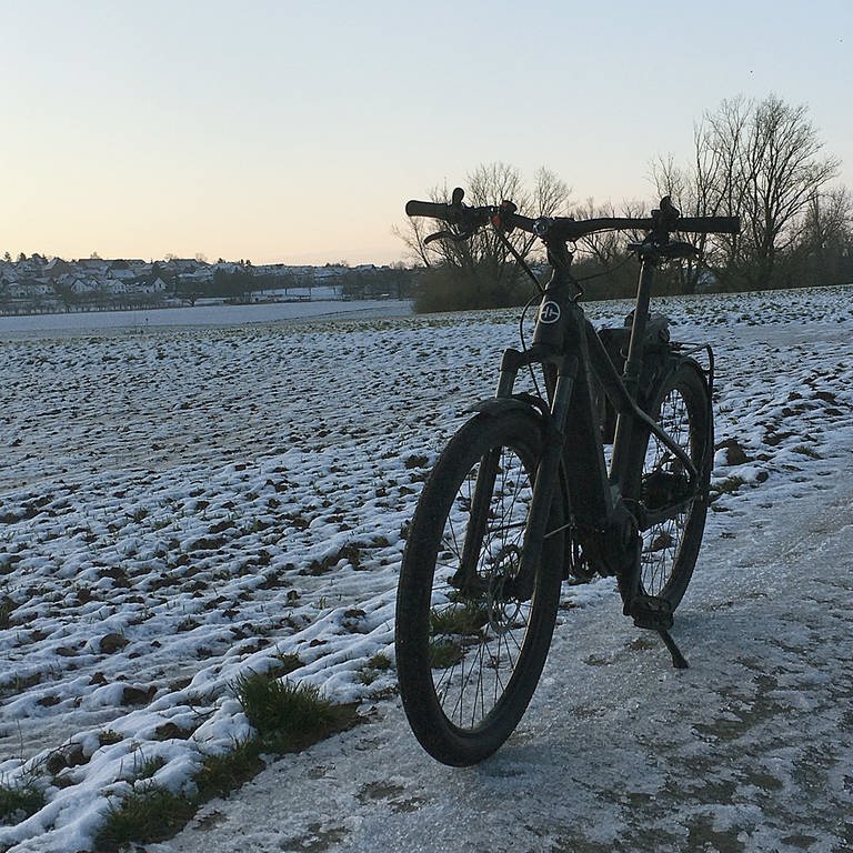 Fahrradfahren im Winter (Foto: SWR, T. Güntner)