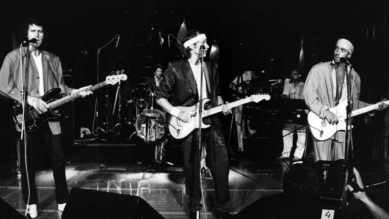 Dire Straits am 13.05.1985 in Montreux, Schweiz (Foto: IMAGO, imago/United Archives International -)
