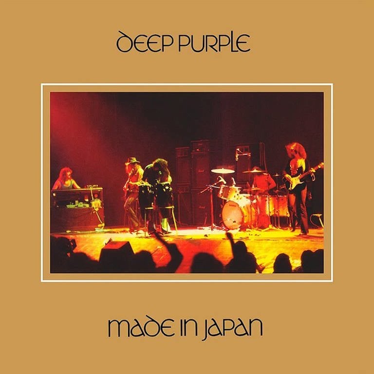 Vor 50 Jahren veröffentlichten Deep Purple ihr Live-Doppelalbum "Made In Japan" in der legendären Mark II-Besetzung mit Ian Gillan, Ritchie Blackmore, Jon Lord, Roger Glover und Ian Paice. (Foto: Purple Records | EMI)