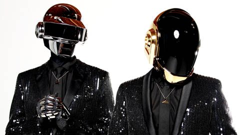 Das französische Elektro-Pop-Duo Daft Punk. (Foto: dpa Bildfunk, Picture Alliance)