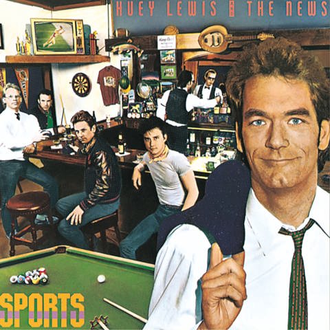 Albumcover "Sports" von Huey Lewis And The News (Foto: Chrysalis Records/Universal Music)