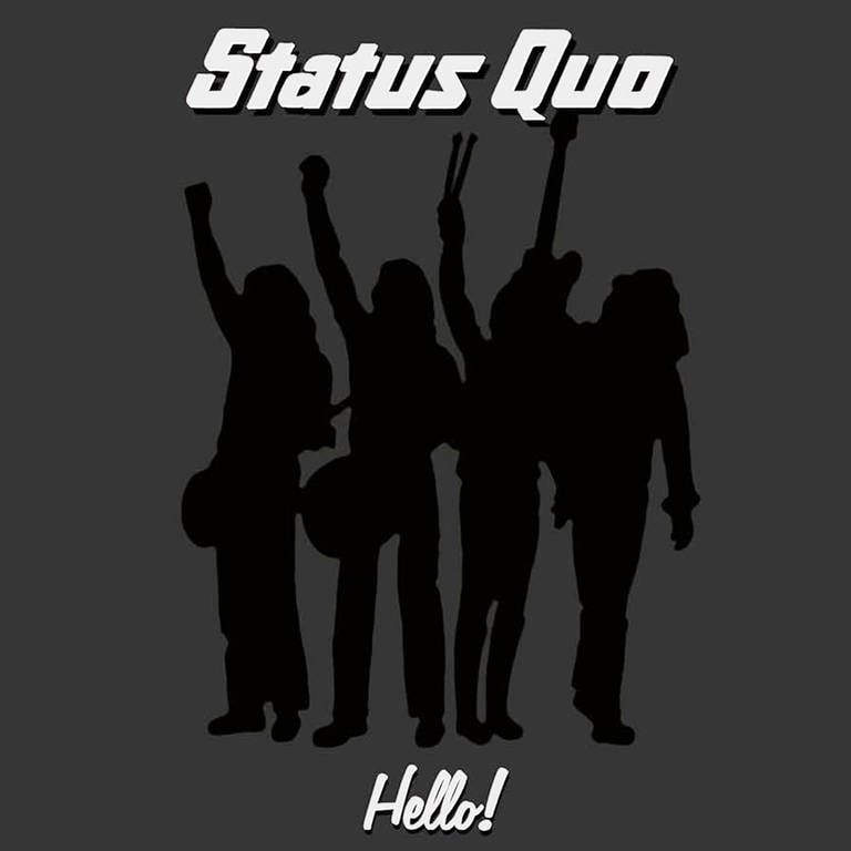 Plattencover zum Album "Hello!" von Status Quo. (Foto: Vertigo (UK), A&M (USA))