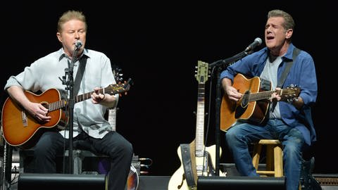 Don Henley und Glenn Frey von der legendären Band Eagles (Foto: dpa Bildfunk, picture alliance / John Shearer/Invision/AP | John Shearer)