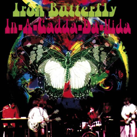 Plattencover "In-A-Gadda-Da-Vida" von Iron Butterfly.