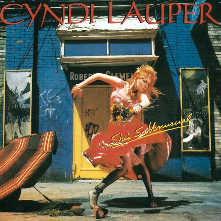 Albumcover zu "She's So Unusual" von Cyndi Lauper